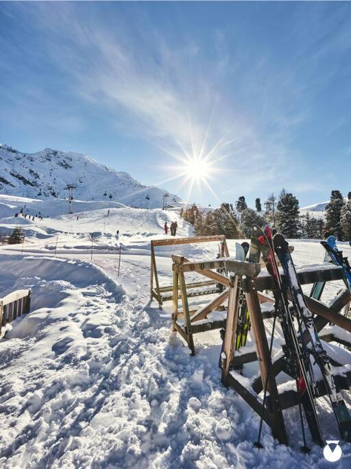Big Tartiflat, Arc 1950, 2 Bed Ski-In Ski-Out بور سان موريس المظهر الخارجي الصورة