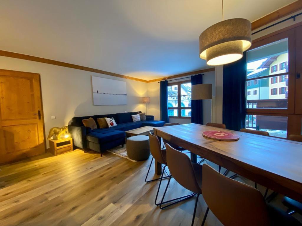 Big Tartiflat, Arc 1950, 2 Bed Ski-In Ski-Out بور سان موريس المظهر الخارجي الصورة