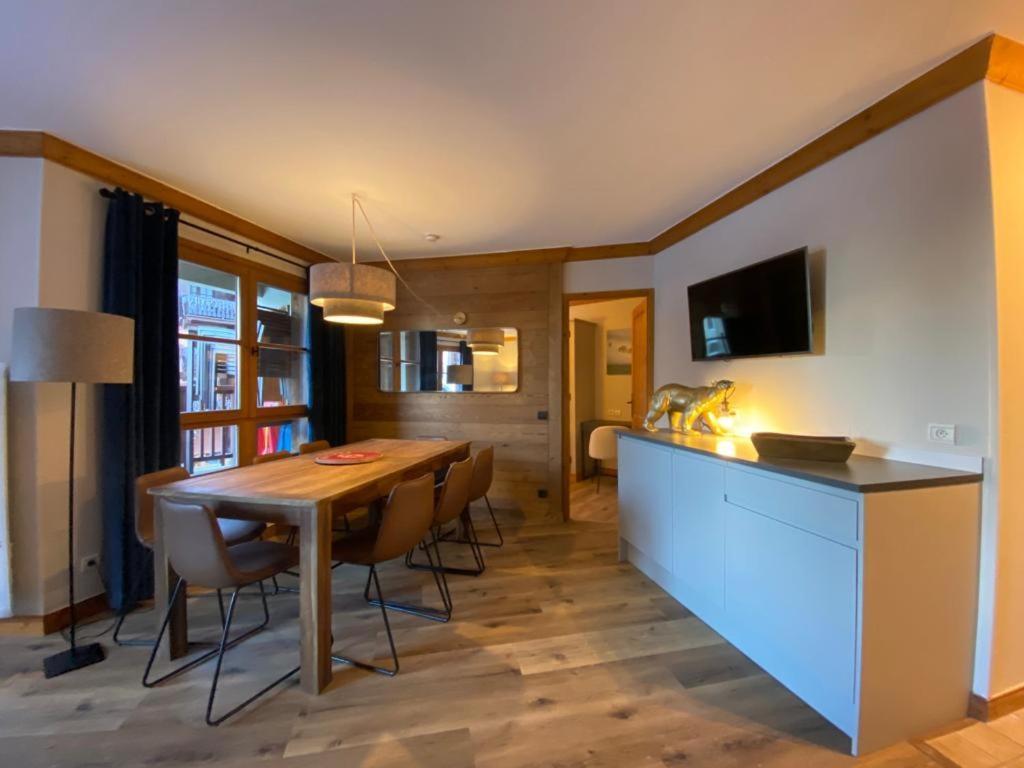 Big Tartiflat, Arc 1950, 2 Bed Ski-In Ski-Out بور سان موريس المظهر الخارجي الصورة